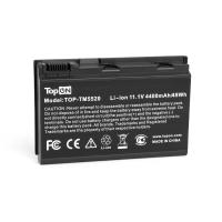 TopON Аккумулятор для ноутбука Acer Extensa 5220, 5620, TravelMate 5530, 5720 Series. 11.1V 4400mAh 49Wh. PN: TM00742, GRAPE34.