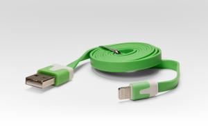 OEM Кабель цветной Lightning для подключения к USB Apple iPhone X, iPhone 8 Plus, iPhone 7 Plus, iPhone 6 Plus, iPad, iPod. MD818ZM/A, MD819ZM/A (GIFT)