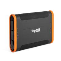 TopON Внешний аккумулятор TopON TOP-X50 48000mAh Type-C PD 60W, USB1 QC3.0, USB2 12W, авторозетка 180W, фонарь, защита от брызг, LiFePO4. Черный